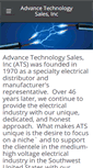 Mobile Screenshot of advancetechnologysales.com